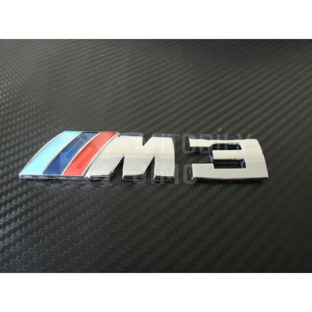 Znak, logo, emblém, nápis BMW M3-Power 3D - samolepící.jpg