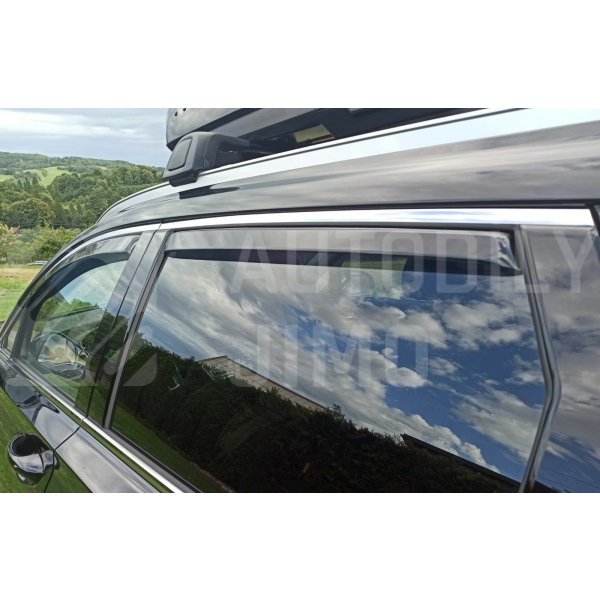 HEKO Ofuky oken Hyundai Santa FE IV přední + zadní 2018-2025 - levy zadní