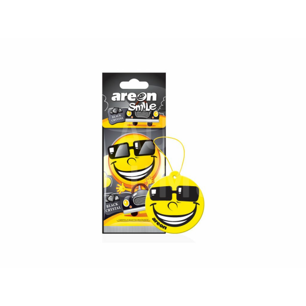 AREON DRY SMILE - Black Crystal závěsná vůně klasická