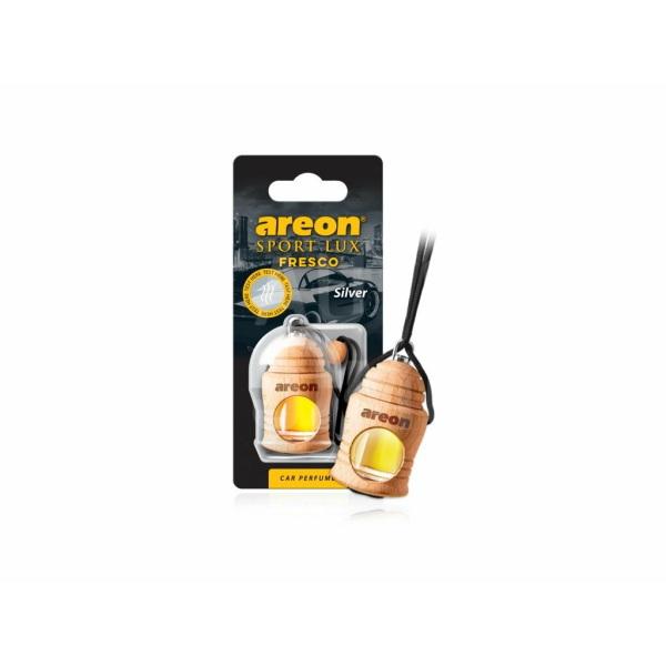AREON FRESCO LUX Silver 4 ml závěsná vůně 3D