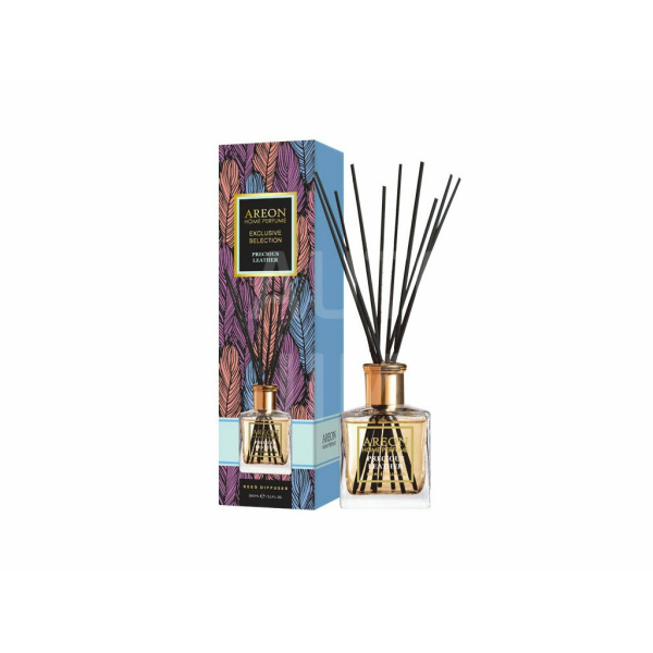 AREON HOME EXCLUSIVE 150ml - Precious Leather difuzér s tyčinkami