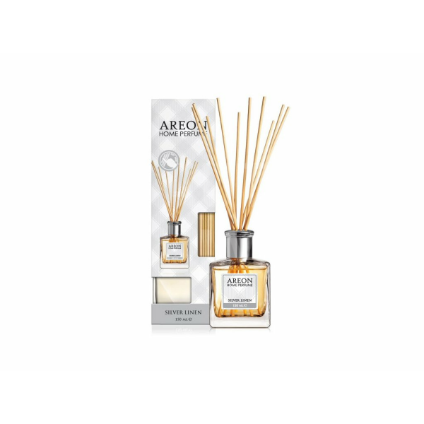 AREON HOME PERFUME 150 ml - Silver Linen difuzér s tyčinkami