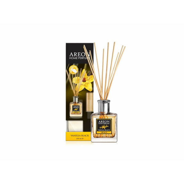 AREON HOME PERFUME 150 ml - Vanilla Black difuzér s tyčinkami