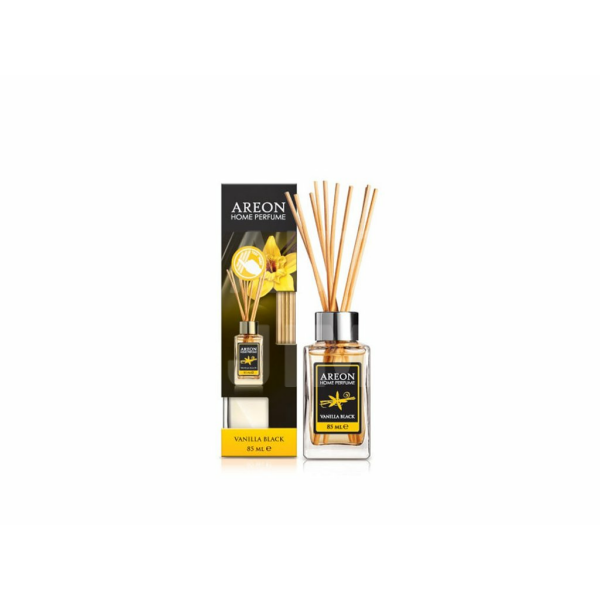 AREON HOME PERFUME 85 ml - Vanilla Black difuzér s tyčinkami