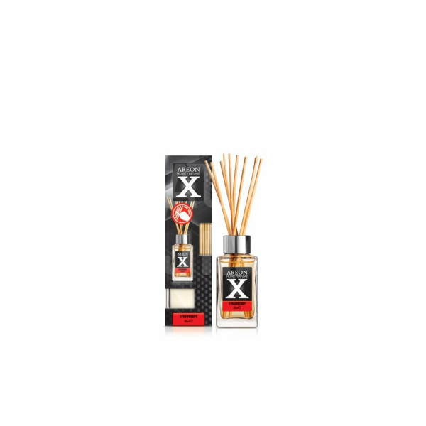 AREON HOME PERFUME 85 ml "X" - Strawberry difuzér s tyčinkami