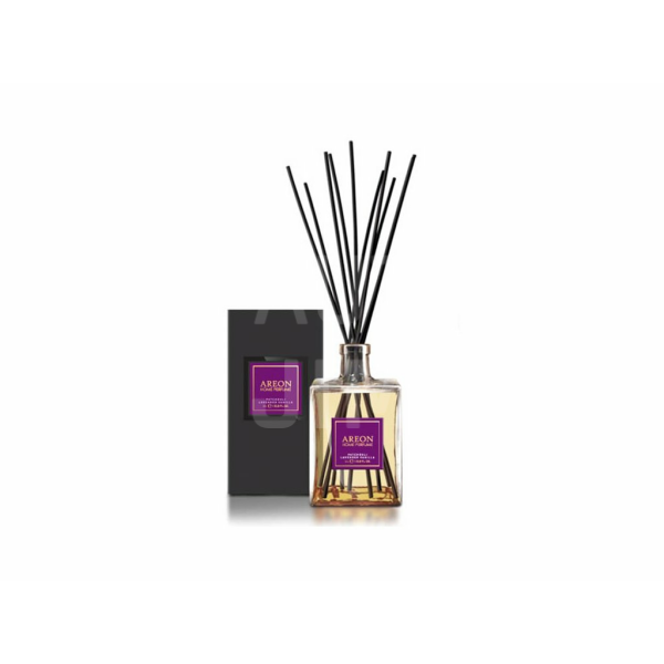 AREON HOME PERFUME Black 1000ml - Patchouli-Lavender-Vanilla difuzér s tyčinkami