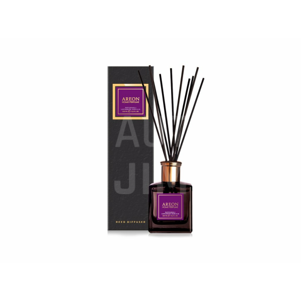AREON HOME PERFUME Black 150ml - Patchouli-Lavender-Vanilla difuzér s tyčinkami