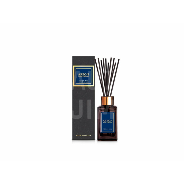 AREON HOME PERFUME Black 85 ml - Verano Azul difuzér s tyčinkami
