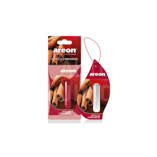 AREON LIQUID MON - Apple & Cinnamon závěsná vůně 3D