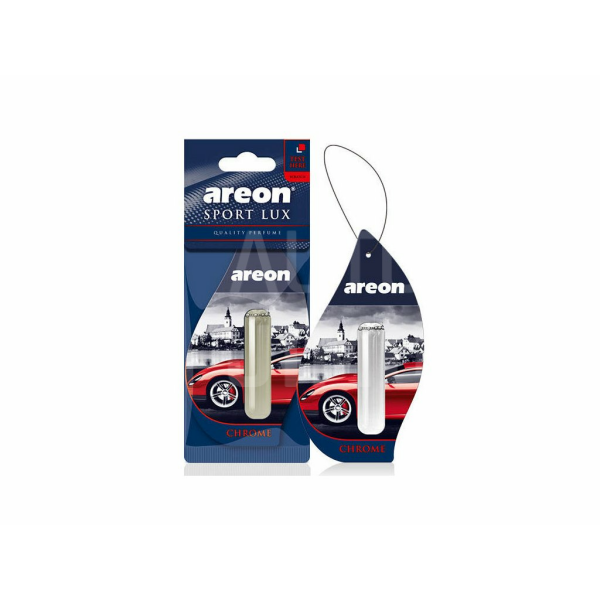 AREON LIQUID SPORT LUX - Chrome závěsná vůně 3D