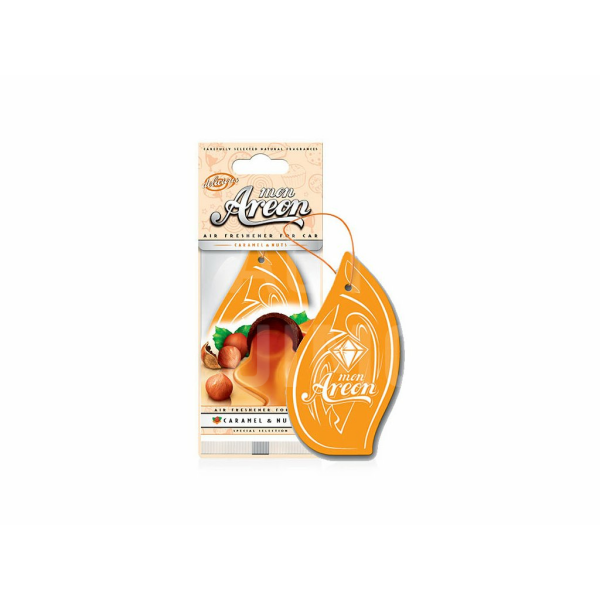 AREON MON delicious 1ks Caramel & Nuts závěsná vůně klasická