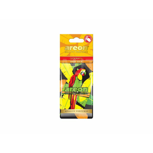 AREON MON GEOGRAFIA - Sweet Gold závěsná vůně klasická
