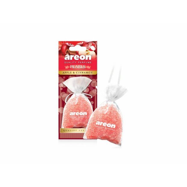 AREON PEARLS - Apple&Cinnamon závěsná vůně 3D