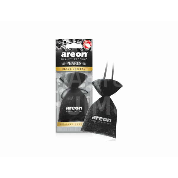 AREON PEARLS - Black Crystal závěsná vůně 3D