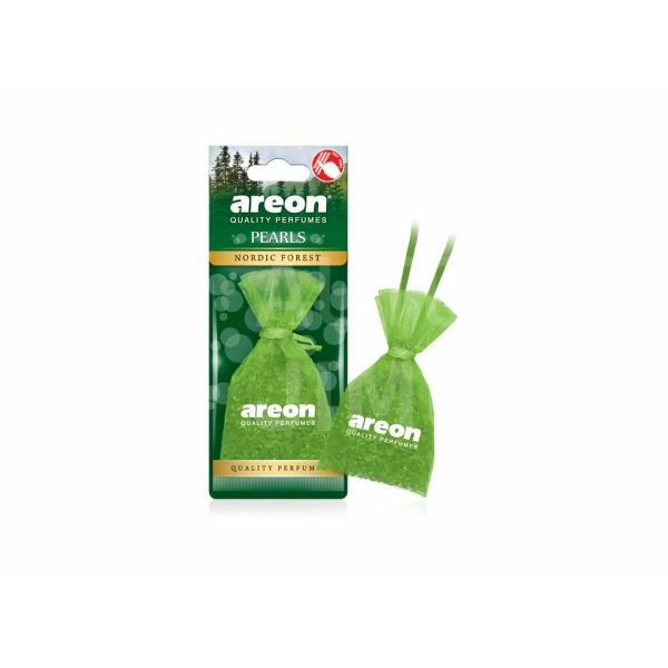 AREON PEARLS - Nordic Forest závěsná vůně 3D