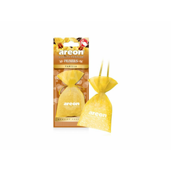 AREON PEARLS - Vanilla závěsná vůně 3D