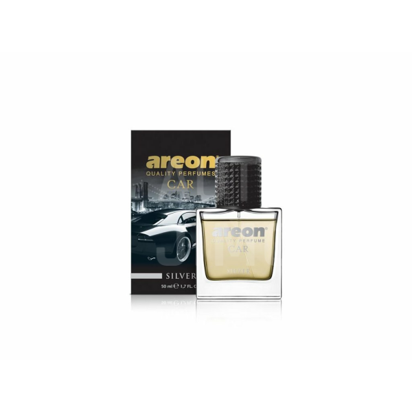 AREON PERFUME NEW 50 ml Silver luxusní parfém do auta