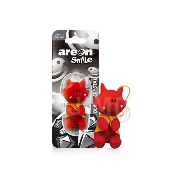 AREON SMILE - Black Crystal závěsná vůně 3D
