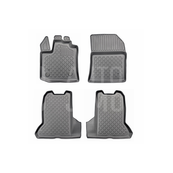 Aristar Gumové autokoberce Dacia Dokker 2/5 míst 2012- zvýšený okraj