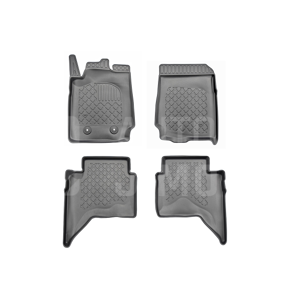 Aristar Gumové autokoberce Ford Ranger T6 PX1/PX2 2012- zvýšený okraj