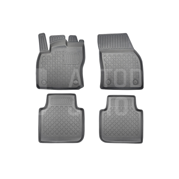 Aristar Gumové autokoberce Škoda Kodiaq 2017- zvýšený okraj