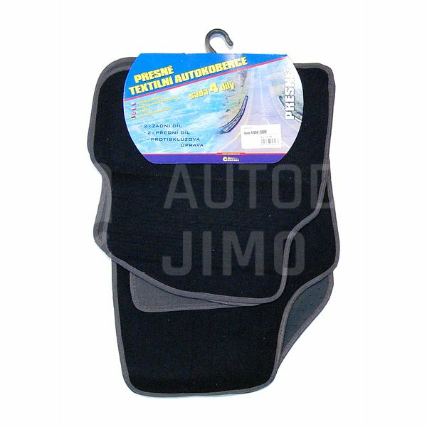 Autoberce textilní 4ks Škoda Fabia I. Autoberce textilní 4ks Škoda Fabia I.