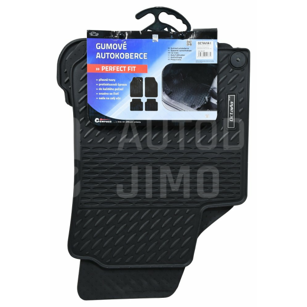 Autokoberce gumové Škoda Octavia I s fixací PERFECT FIT Autokoberce gumové Škoda Octavia I s fixací PERFECT FIT