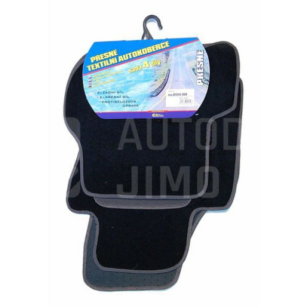 Autokoberce textilní 4ks Škoda Octavia II. 2008-2013 Autokoberce textilní 4ks Škoda Octavia II. 2008-2013