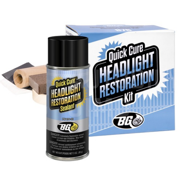 BG 876 KIT Renovace světlometů - QUICK CURE HEADLIGHT BG 876 KIT Renovace světlometů - QUICK CURE HEADLIGHT