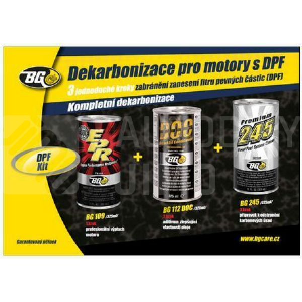 BG Sada pro dekarbonizaci dieselového motoru balení BG Sada pro dekarbonizaci dieselového motoru balení