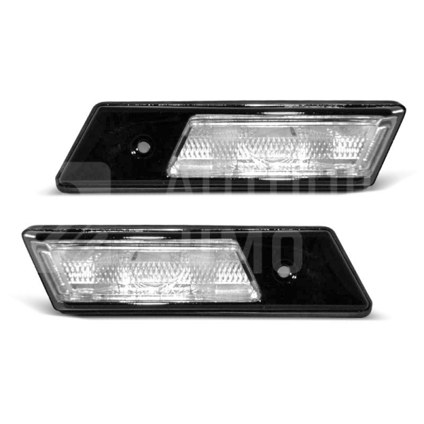 Boční blinkry, směrová světla BMW 3 E36, 5 E34, 7 E32 - černé Boční blinkry, směrová světla BMW 3 E36, 5 E34, 7 E32 - černé