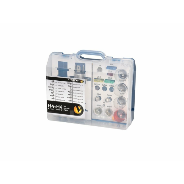 Box žárovek MEGA UNI 12V/H4+H4