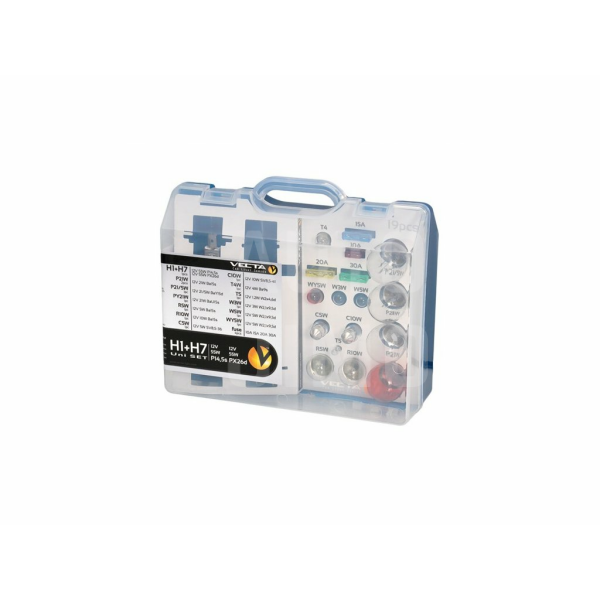 Box žárovek MEGA UNI 12V/H7+H1