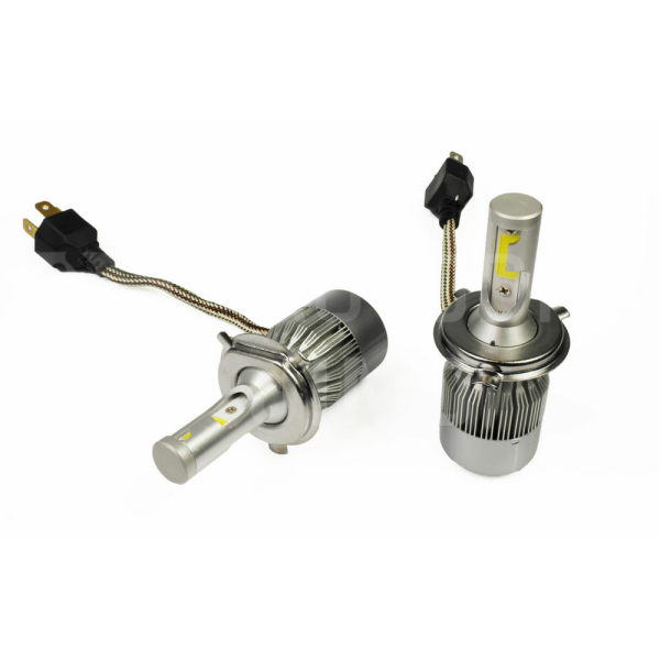 BridgeLUX™ LED žárovky H4 C6 COB do hlavních světlometů 12V/24V 7600Lm BridgeLUX™ LED žárovky H4 C6 COB do hlavních světlometů 12V/24V 7600Lm