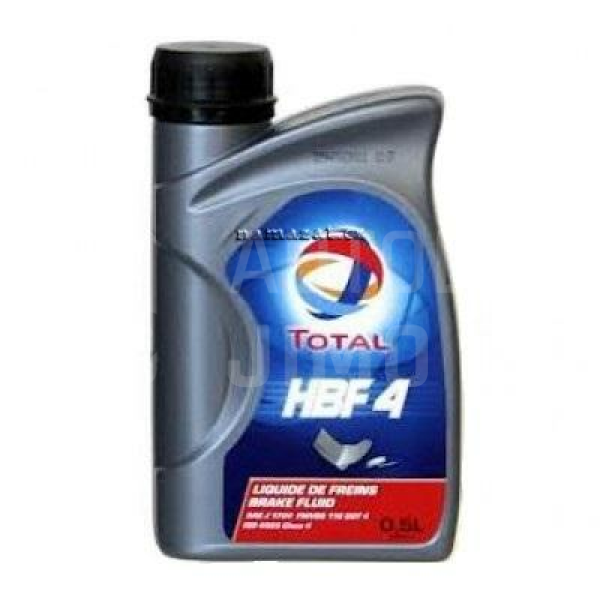 Brzdová kapalina TOTAL HBF4 DOT4 0,5l  Brzdová kapalina TOTAL HBF4 DOT4 0,5l
