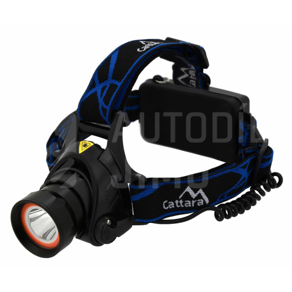 Čelovka LED 400lm (1x XM-L+15x SMD)