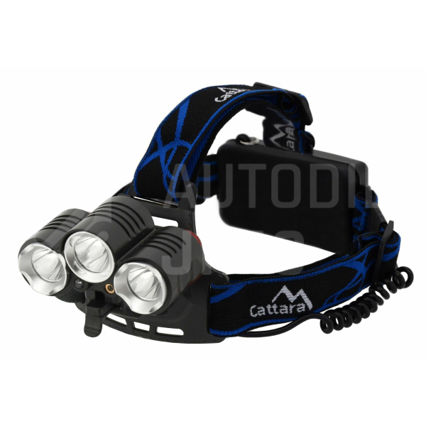 Čelovka LED 400lm (1x XM-L+2x XP-E)