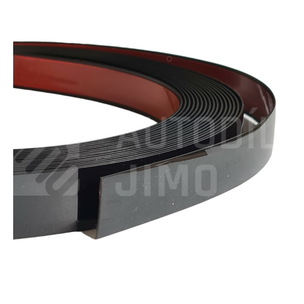 Černá lesklá lišta 21mm x 10m plochá Černá lesklá lišta 21mm x 10m plochá