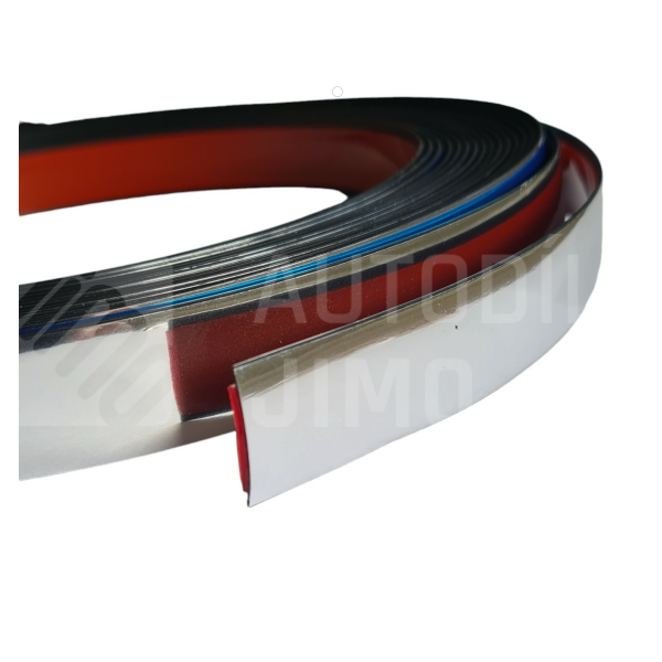 Chromová samolepící lišta 21mm x 10m plochá Chromová samolepící lišta 21mm x 10m plochá
