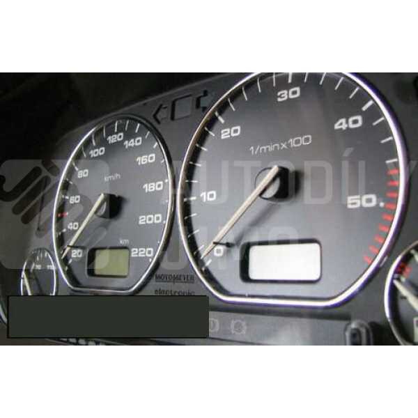 chromové rámečky budíku