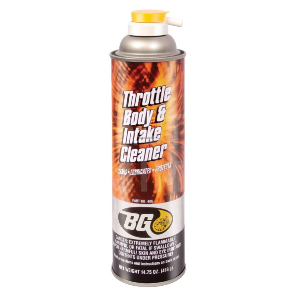 Čistič BG 406 Spray Air Intake 418g EGR, škrtící klapky Čistič BG 406 Spray Air Intake 418g EGR, škrtící klapky
