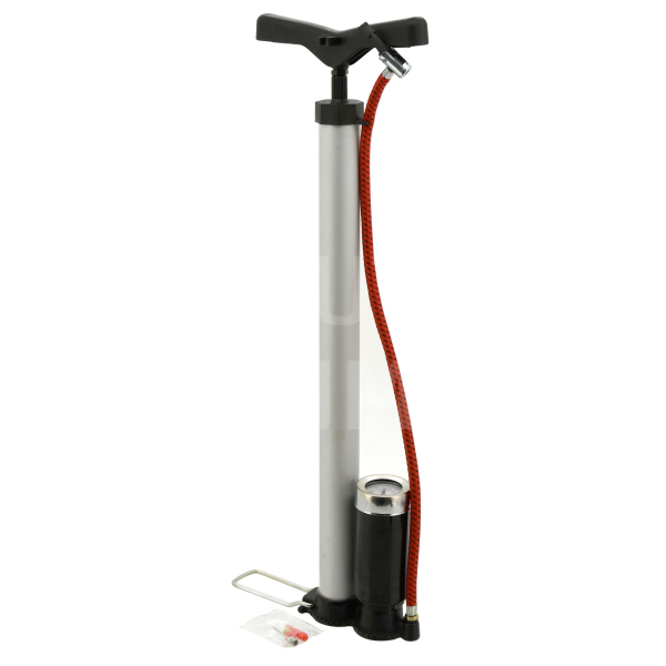 Hustilka ruční 510 x 35mm ALU s manometrem