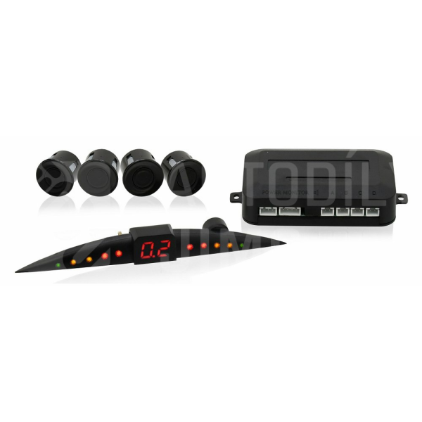 Compass Parkovací asistent 4 senzory, LED display