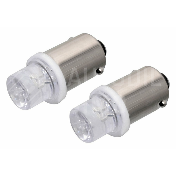Compass žárovka 1LED 12V Ba9s bílá 2ks Compass žárovka 1LED 12V Ba9s bílá 2ks