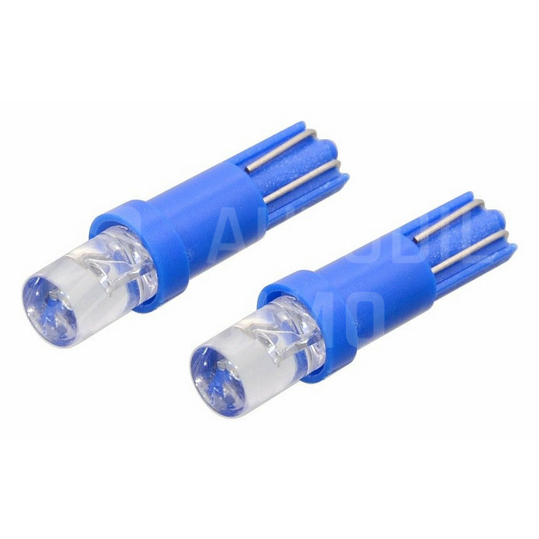 Compass Žárovka 1LED 12V T5 modrá 2ks Compass Žárovka 1LED 12V T5 modrá 2ks