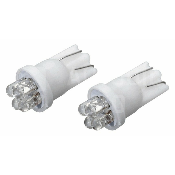Compass Žárovka 4LED 12V T10 bílá 2ks Compass Žárovka 4LED 12V T10 bílá 2ks