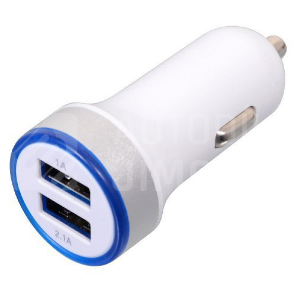 Compass Zástrčka autozapalovače 2x USB 12-24V 5V/2100mA Compass Zástrčka autozapalovače 2x USB 12-24V 5V/2100mA