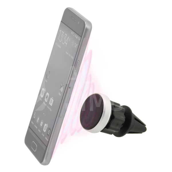 Držák telefonu magnetický do mřížky ROUND