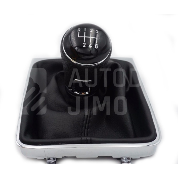 Germany Řadící páka VW Passat B6, B7 3C, hlavice s manžetou 6st, rámeček Germany Řadící páka VW Passat B6, B7 3C, hlavice s manžetou 6st, rámeček