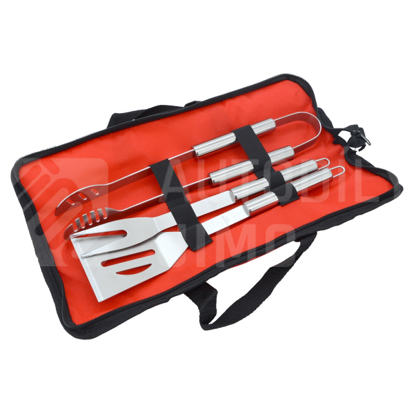 Grilovací nářadí sada 3ks textil bag